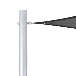 Mat pour voile d'ombrage 50 mm silver