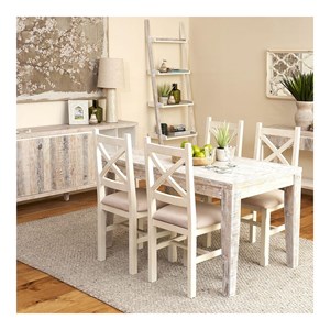 Buffet bois gris - cadélia décoration