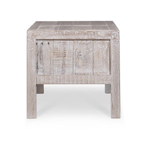 Meuble tv bois gris - cadélia décoration