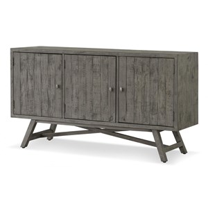 Bahut bois gris - cidalie décoration