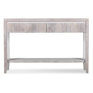 Console bois gris - cadélia décoration