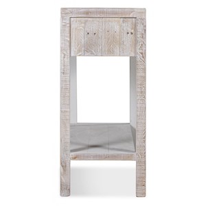 Console bois gris - cadélia décoration