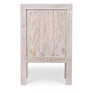 Table de chevet bois gris - cadélia