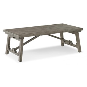 Table basse bois gris - cidalie