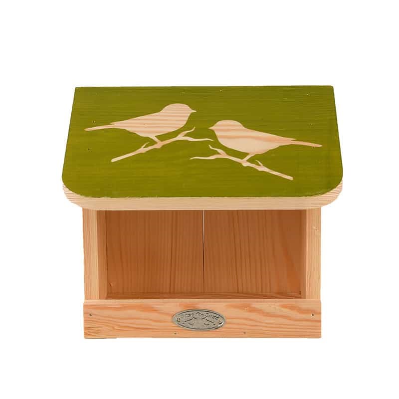 Esschert Design - Mangeoire murale en bois 23 cm