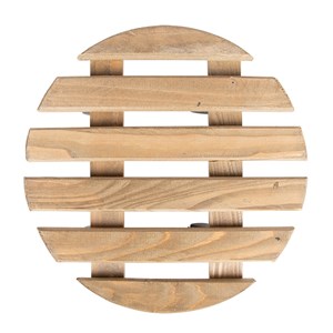 Support plantes à roulettes rond 29 cm