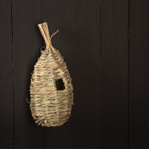 Nichoir chaume mésange bleue 29 cm
