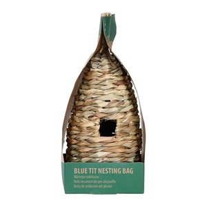 Nichoir chaume mésange bleue 29 cm