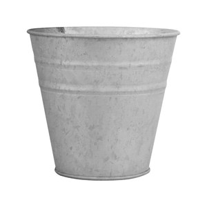 Pot de fleurs zinc 9 cm