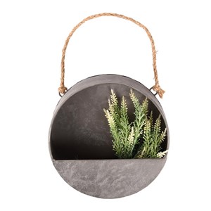 Jardinière murale zinc 20 cm