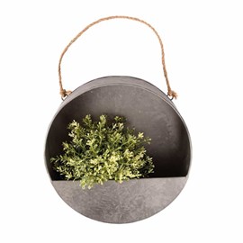 Jardinière murale zinc 30 cm