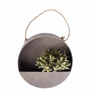 Jardinière murale zinc 35 cm