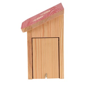 Abri à coccinelles rouge bois fsc