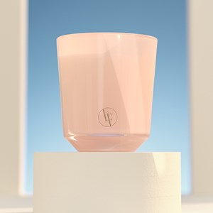 Bougie parfumée 40h rose pivoine
