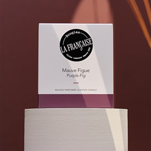 Bougie parfumée 40h mauve figue