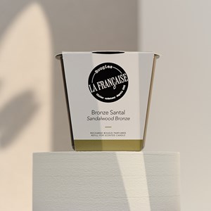 Recharge bougie parfumée bronze santal