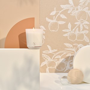 Bougie parfumée cire végétale 40h le ver