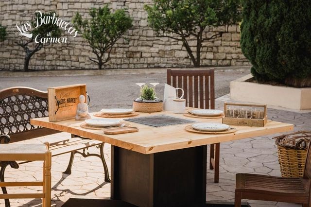 Table de jardin grill - aquitaine