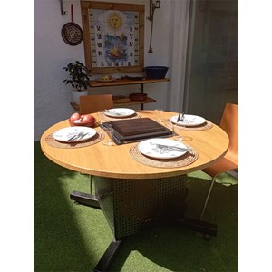Table de jardin grill - normandia