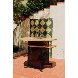 Table de jardin grill - eclipse