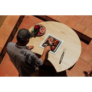 Table de jardin grill - eclipse