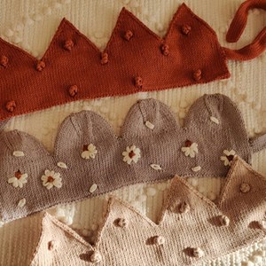 Couronne anniversaire - terracota