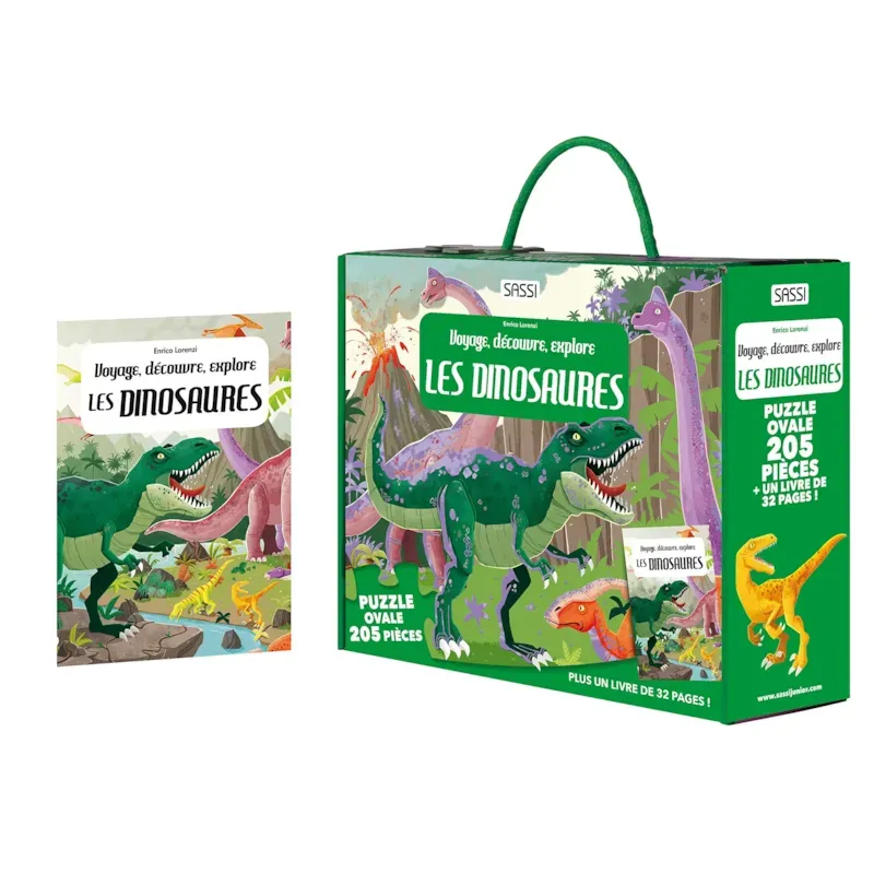 Voyage, découvre, explore - les dinosau