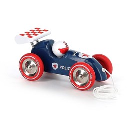 Voiture de course à traîner police