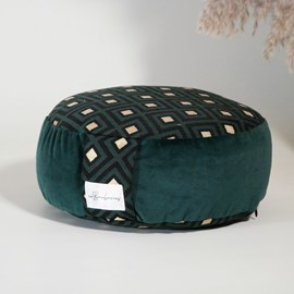Coussin de méditation bas - zafu zellij