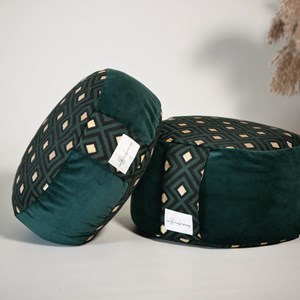 Coussin de méditation bas - zafu zellij