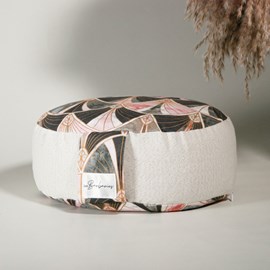 Coussin de méditation bas - zafu holi