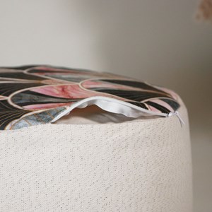 Coussin de méditation bas - zafu holi