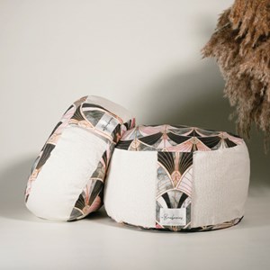 Coussin de méditation bas - zafu holi