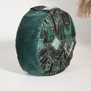 Coussin de méditation bas - zafu jade