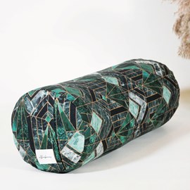 Coussin de yoga - bolster - jade