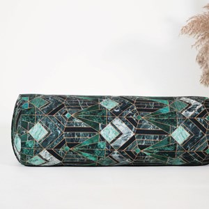 Coussin de yoga - bolster - jade