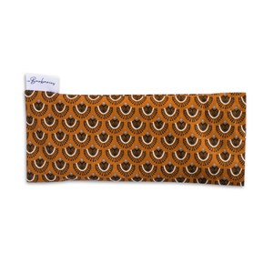 Coussin yeux lin lavande - aristide ocre