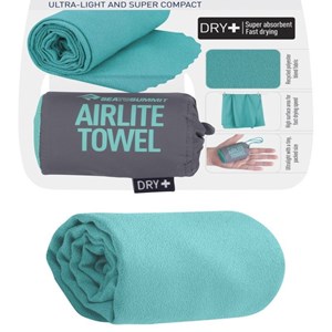 Serviette microfibre sea to summit airlite towel l 60x120 bleue
