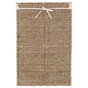 Panier à linge rectangle seagrass