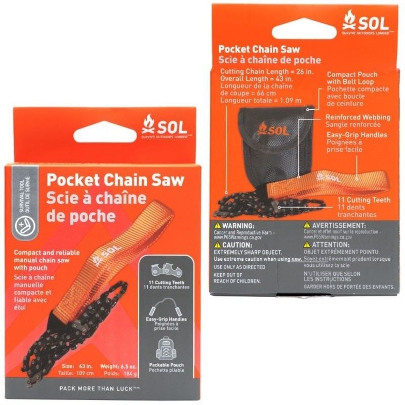 Scie chaine de poche sol pocket chain saw