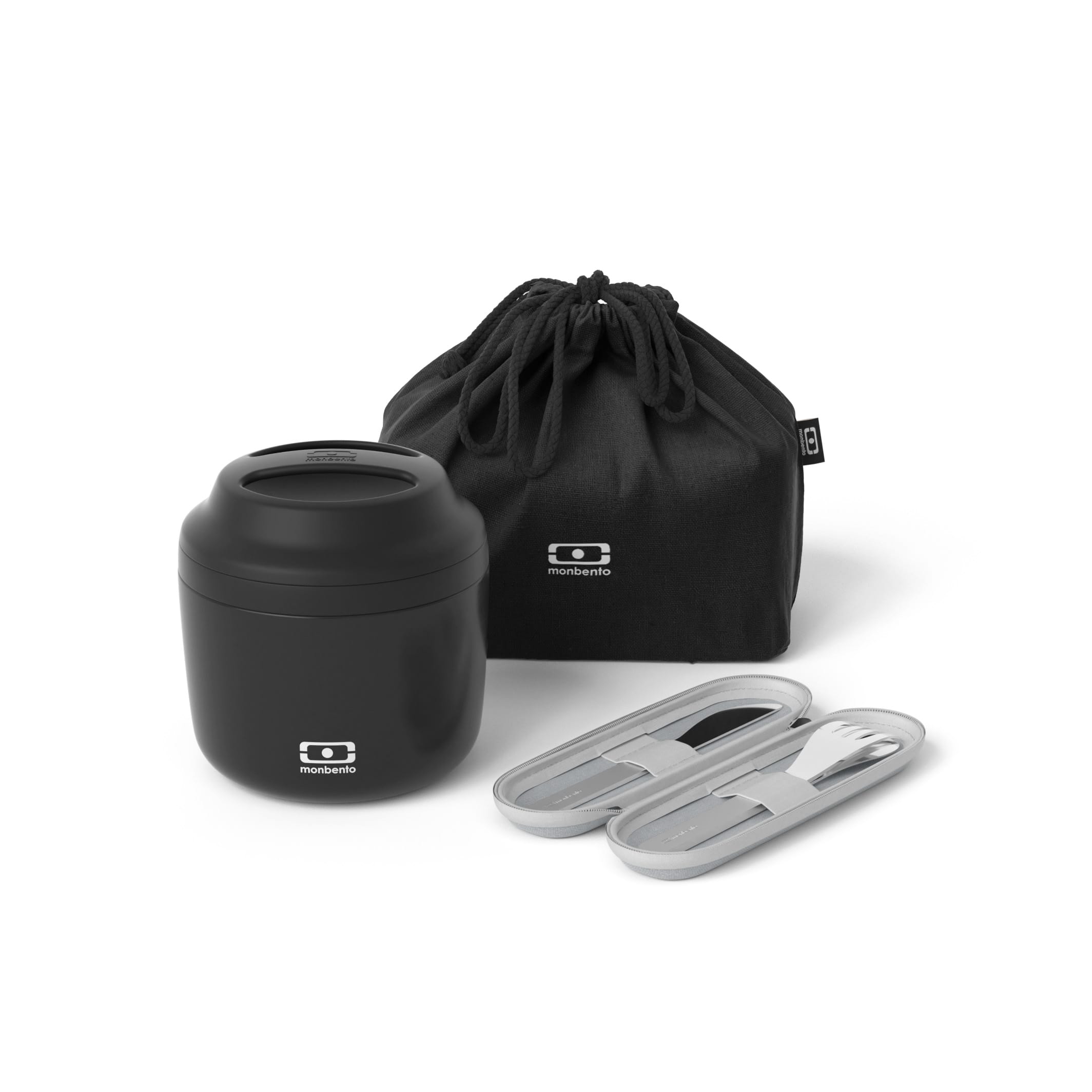 Lunch Box isotherme Noir - Personnalisable