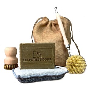 Kit de produits vaisselle zéro déchet