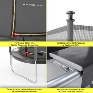 Trampoline cocon ø150cm jump4fun