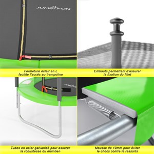 Trampoline cocon ø150cm jump4fun
