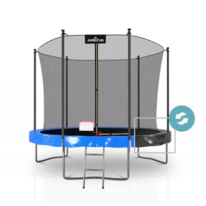 Trampoline classique et matelas réversib