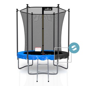Trampoline classique et matelas réversib