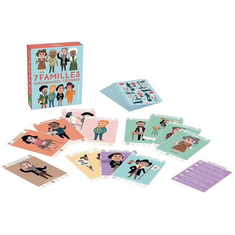 Jeu de 7 familles ingela p.arrhenius