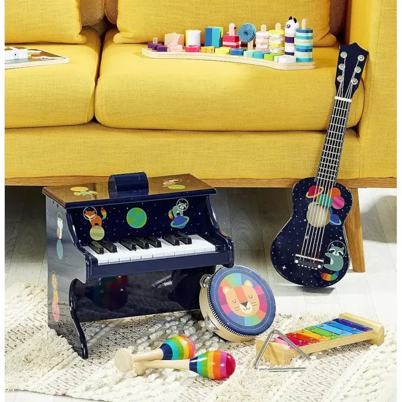 Guitare arc-en-ciel andy westface (Vilac) - Image 2