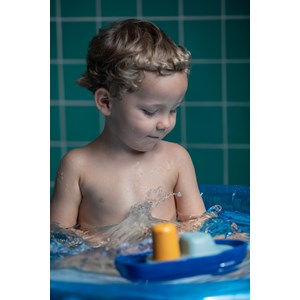 Grand bateau modulable bleu 21 cm