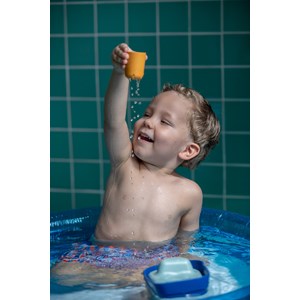 Grand bateau modulable bleu 21 cm